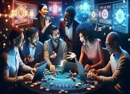 Ilustrasi hak pengguna mengontrol data pribadi pada platform hiburan mpo8
